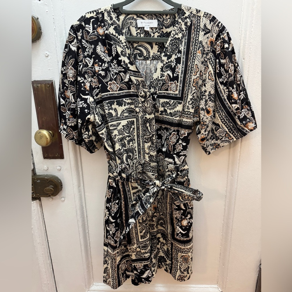 Witchery (Australia) Black and White Romper